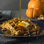 Whole Wheat Pumpkin Waffles