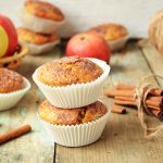 Healthy Apple Walnut Muffins with Apple Butter