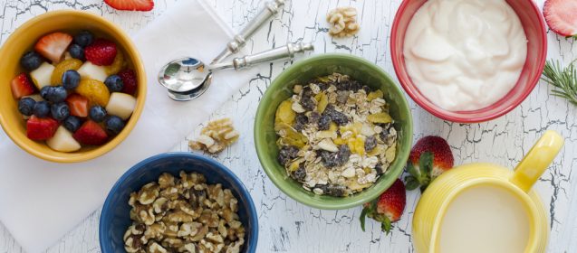 Granola Crunch with Fruit Salad