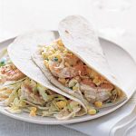 Shrimp Tacos With Citrus Cabbage Slaw