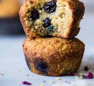 Low Carb Blueberry Muffins