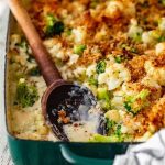 Cauliflower-Broccoli Gratin