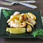 Chicken with Fennel, Shallots and Potatoes