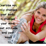 It's not just about losing the weight. Exercise is so important in all facets of your life.