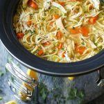 Slow-Cooker Chicken and Vegetable Noodle Soup