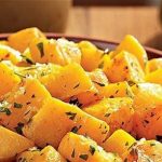 Oven-Roasted Squash with Garlic & Parsley