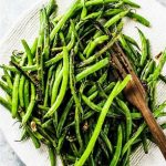 Healthy Garlic Green Beans