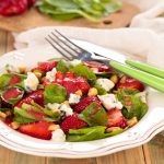 Strawberry Salad with Gorgonzola