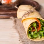 Sun­Dried Tomato Veggie Wrap