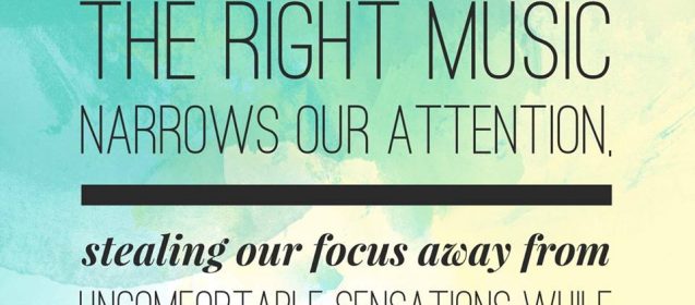 Music is a great way to lift your spirits! (Inside Sport Psychology)