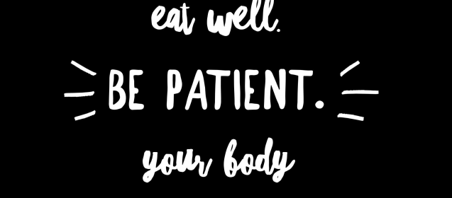 Work out.  Eat well.  Be patient.  Your body will reward you.